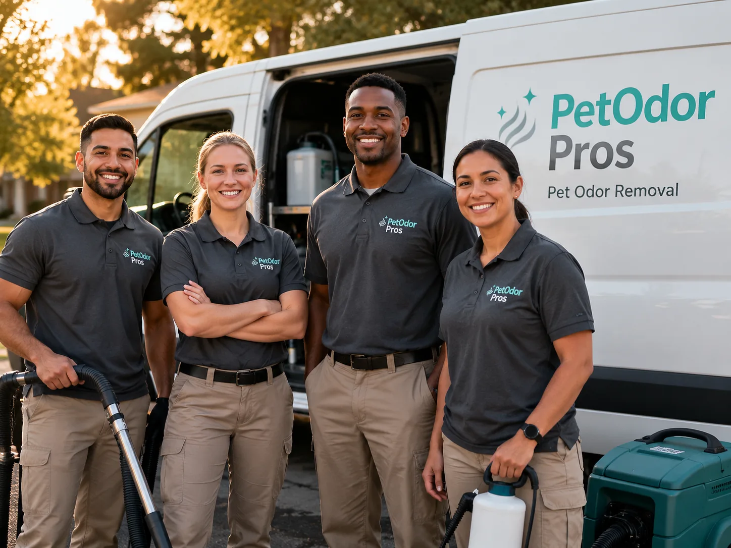 Pet Odor Removal team serving Hollins, AL